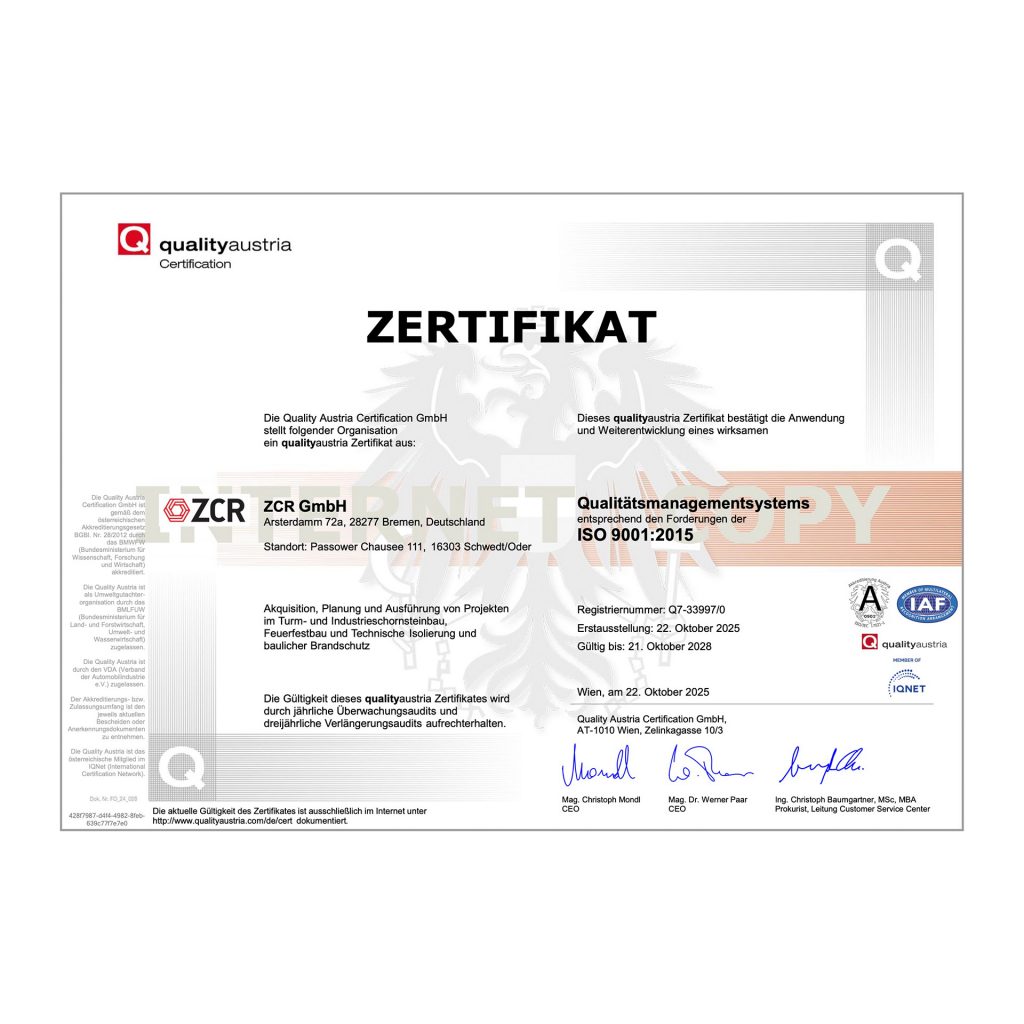 Qualitätsmanagement ISO 9001:2015